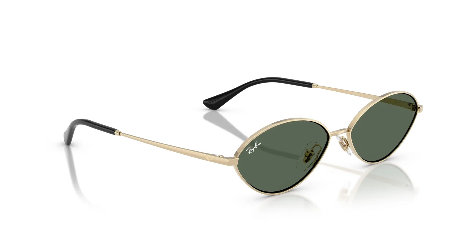 Ray-Ban Kai 3757 Sunglasses - Pale Gold - view 41